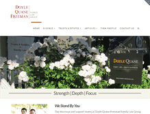 Tablet Screenshot of familylawgroup.com